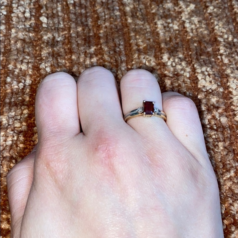 Ruby and Diamond LIBCO Ring! 💍
